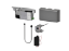 Show details for LCN 6440 AL 689 COMPACT Low Energy Auto Operator Module Kit, Aluminum Painted Finish 6440 689